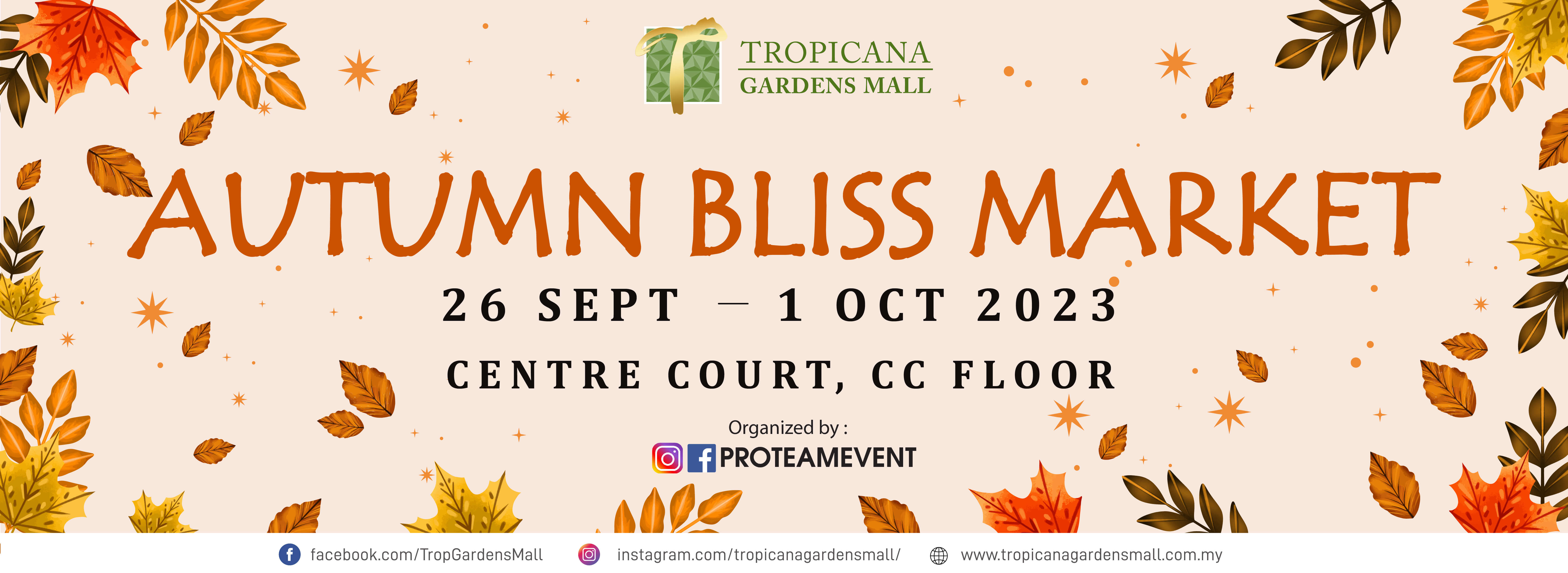 Tropicana Gardens Mall Autumn Bliss Market