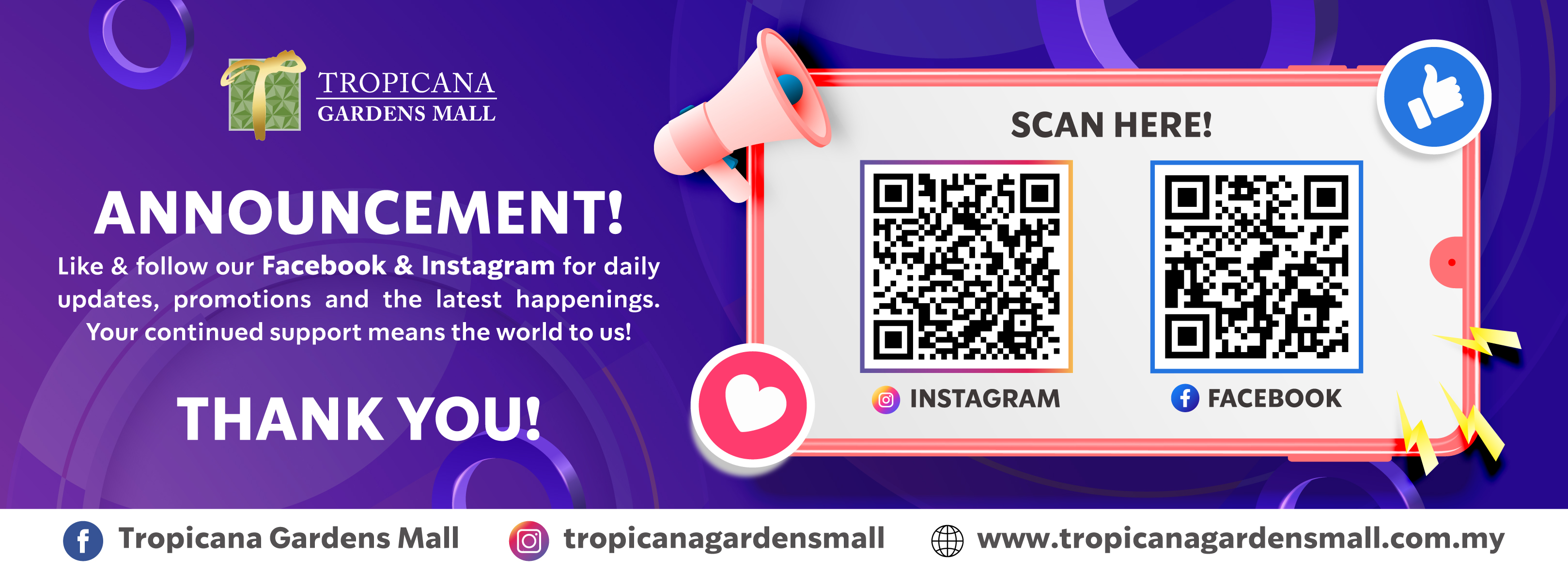 Tropicana Gardens Mall Tropicana Gardens Mall Social Media Pages